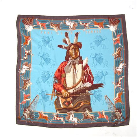 hermes indiani damerica|Hermes American Indian Scarf .